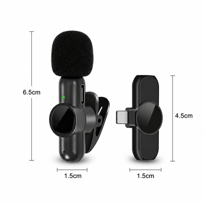 MicPro™ | Micrófono Inalámbrico para Celular