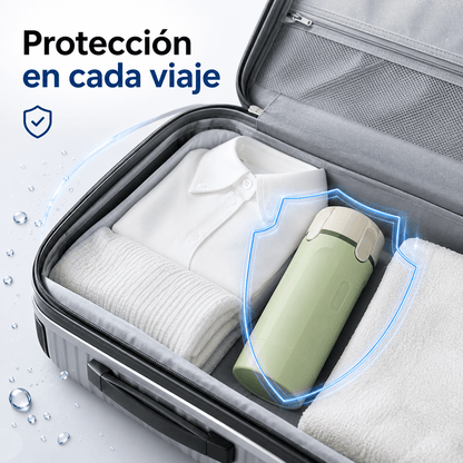 Dispensador de Viaje 4 en 1 Antifugas
