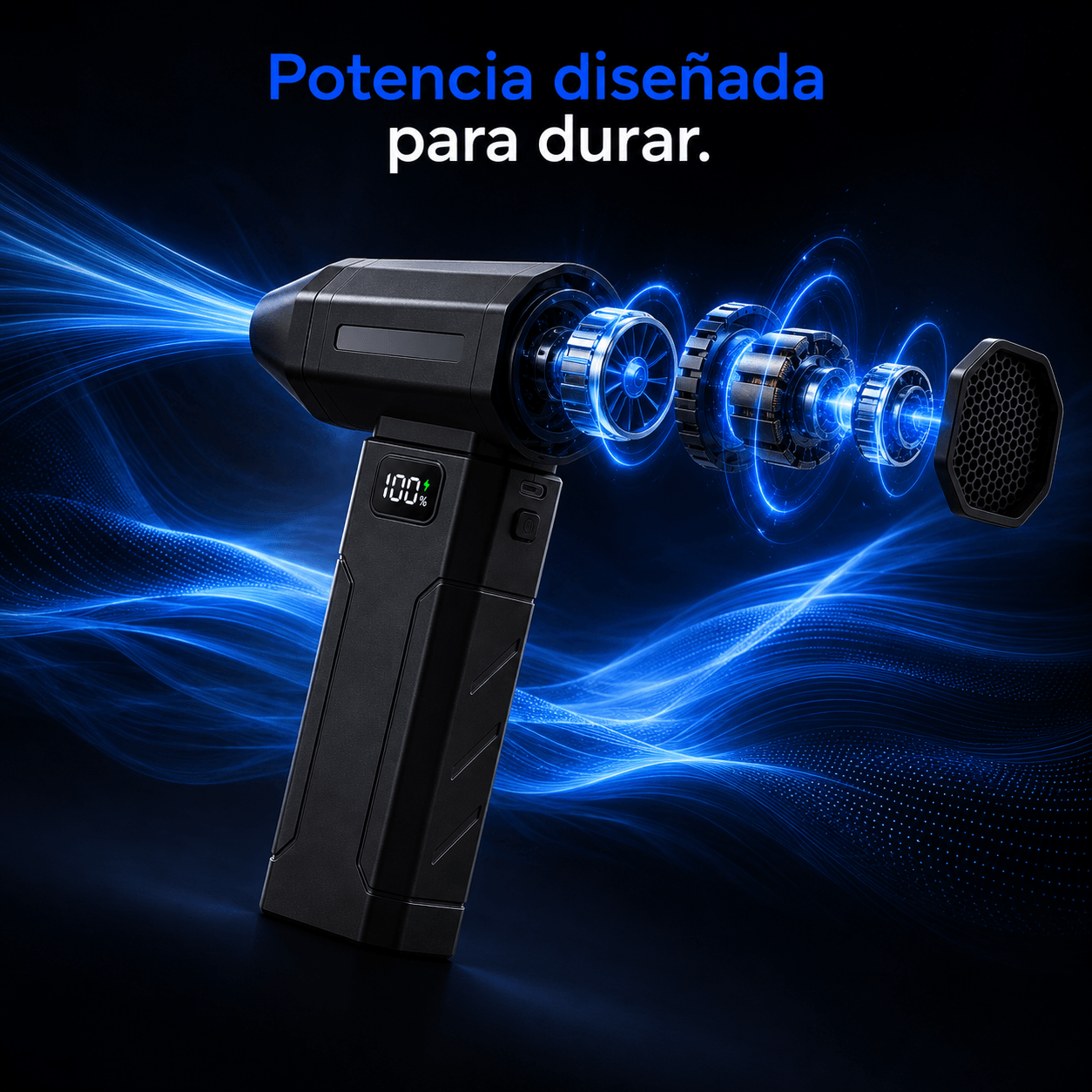 TurboJet X8™ Pro – Soplador de Aire 150,000 RPM